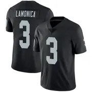 Youth Black Limited Daryle Lamonica Las Vegas Team Color Vapor Untouchable Jersey