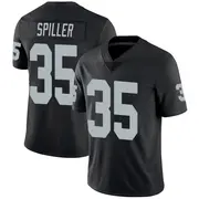 Youth Black Limited Isaiah Spiller Las Vegas Team Color Vapor Untouchable Jersey