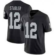 Youth Black Limited Ken Stabler Las Vegas Team Color Vapor Untouchable Jersey