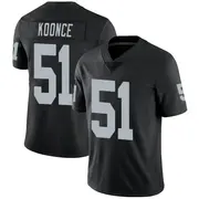 Youth Black Limited Malcolm Koonce Las Vegas Team Color Vapor Untouchable Jersey