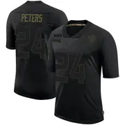 Youth Black Limited Marcus Peters Las Vegas 2020 Salute To Service Jersey