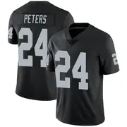 Youth Black Limited Marcus Peters Las Vegas Team Color Vapor Untouchable Jersey