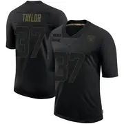 Youth Black Limited Trey Taylor Las Vegas 2020 Salute To Service Jersey