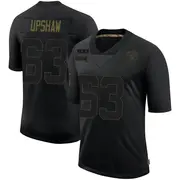 Youth Black Limited Wilson Gene Upshaw Las Vegas 2020 Salute To Service Jersey