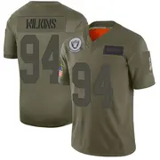 Youth Camo Limited Christian Wilkins Las Vegas 2019 Salute to Service Jersey