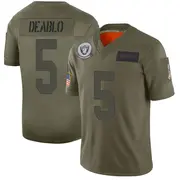 Youth Camo Limited Divine Deablo Las Vegas 2019 Salute to Service Jersey