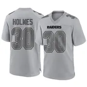 Youth Gray Game Darnay Holmes Las Vegas Atmosphere Fashion Jersey