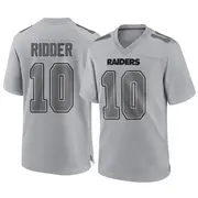 Youth Gray Game Desmond Ridder Las Vegas Atmosphere Fashion Jersey