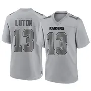 Youth Gray Game Jake Luton Las Vegas Atmosphere Fashion Jersey