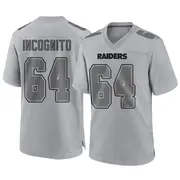 Youth Gray Game Richie Incognito Las Vegas Atmosphere Fashion Jersey