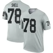 Youth Legend Art Shell Las Vegas Inverted Silver Jersey