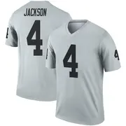 Youth Legend Shedrick Jackson Las Vegas Inverted Silver Jersey