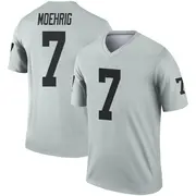 Youth Legend Tre'von Moehrig Las Vegas Inverted Silver Jersey