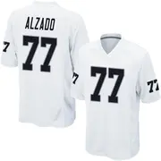 Youth White Game Lyle Alzado Las Vegas Jersey