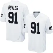 Youth White Game Matthew Butler Las Vegas Jersey