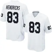 Youth White Game Ted Hendricks Las Vegas Jersey