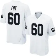 Youth White Game Tomari Fox Las Vegas Jersey