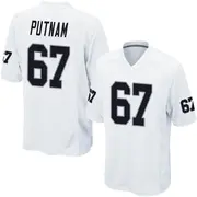 Youth White Game Will Putnam Las Vegas Jersey