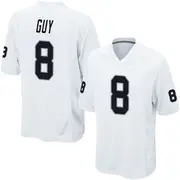 Youth White Game Wilson Ray Guy Las Vegas Jersey