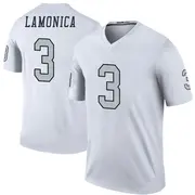 Youth White Legend Daryle Lamonica Las Vegas Color Rush Jersey