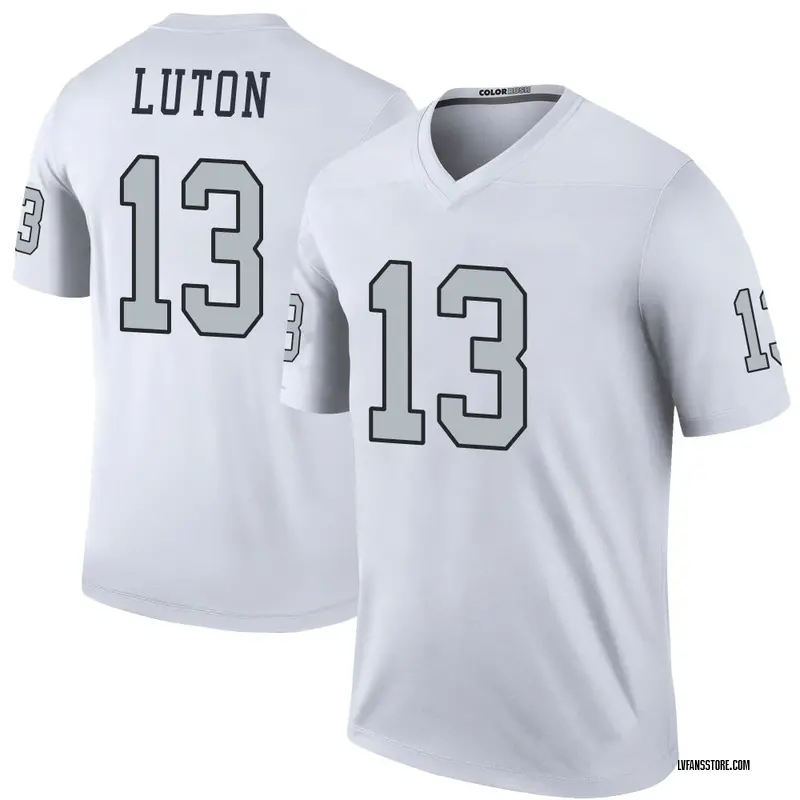 Youth White Legend Jake Luton Las Vegas Color Rush Jersey