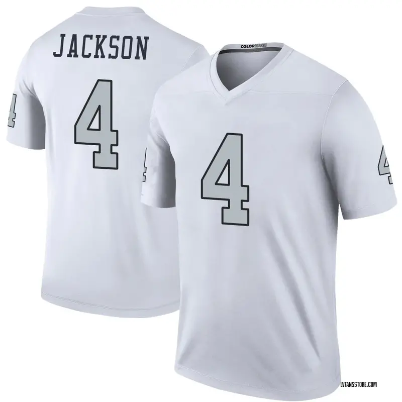 Youth White Legend Shedrick Jackson Las Vegas Color Rush Jersey