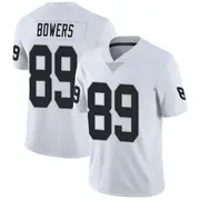 Youth White Limited Brock Bowers Las Vegas Vapor Untouchable Jersey