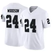 Youth White Limited Charles Woodson Las Vegas Vapor F.U.S.E. Jersey