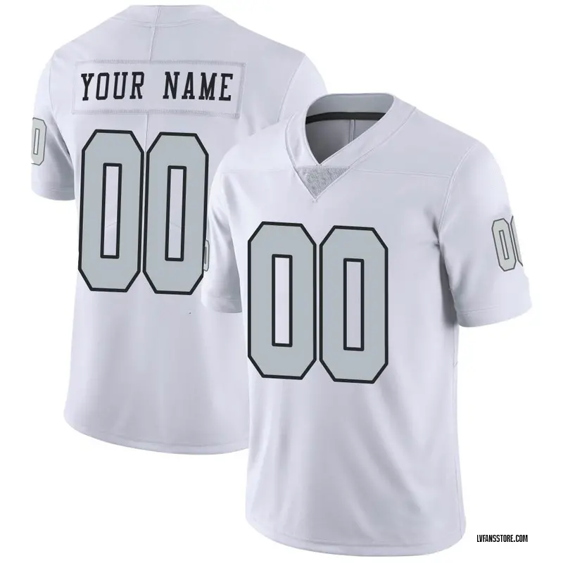 Youth White Limited Custom Las Vegas Color Rush Jersey