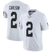 Youth White Limited Daniel Carlson Las Vegas Vapor Untouchable Jersey