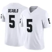 Youth White Limited Divine Deablo Las Vegas Vapor F.U.S.E. Jersey