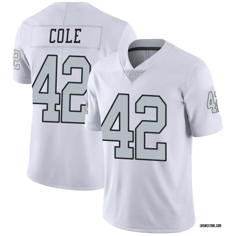 Youth White Limited Qwynnterrio Cole Las Vegas Color Rush Jersey