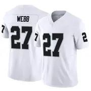 Youth White Limited Sam Webb Las Vegas Vapor F.U.S.E. Jersey