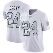 Youth White Limited Willie Brown Las Vegas Color Rush Jersey